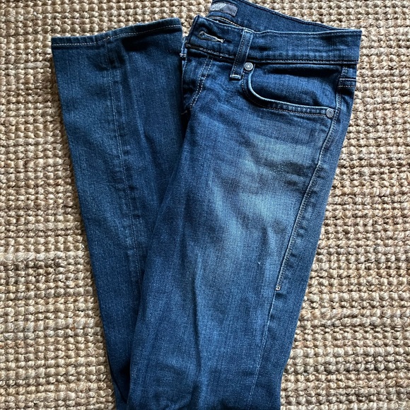 Rock & Republic Blue Straight Leg Jeans - Stella - Picture 2 of 6